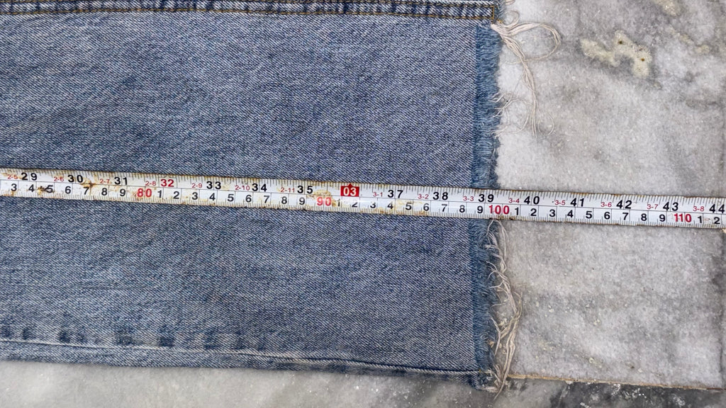Grunge Vintage Acid-Wash Wide-Leg Denim