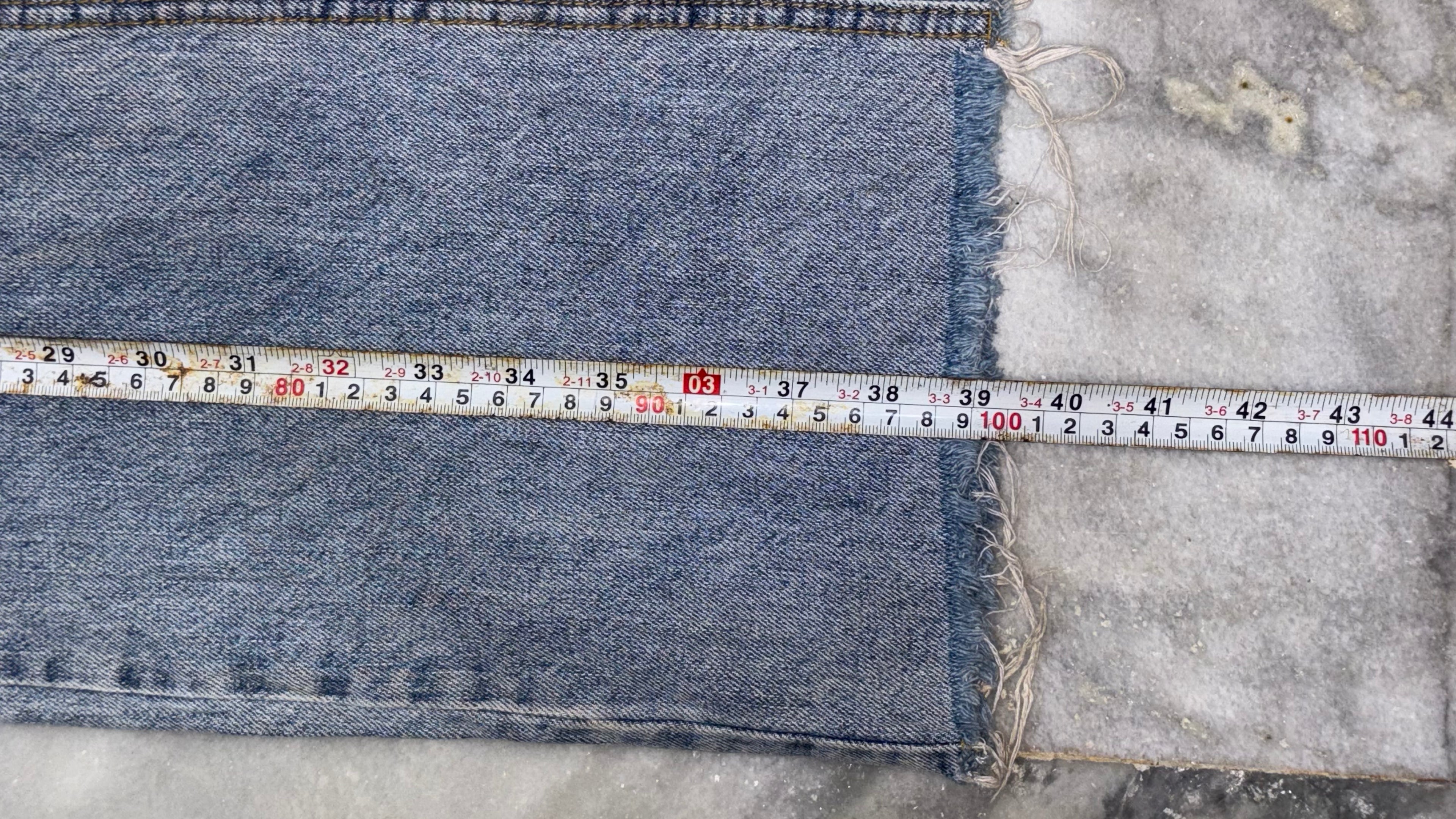 Grunge Vintage Acid-Wash Wide-Leg Denim