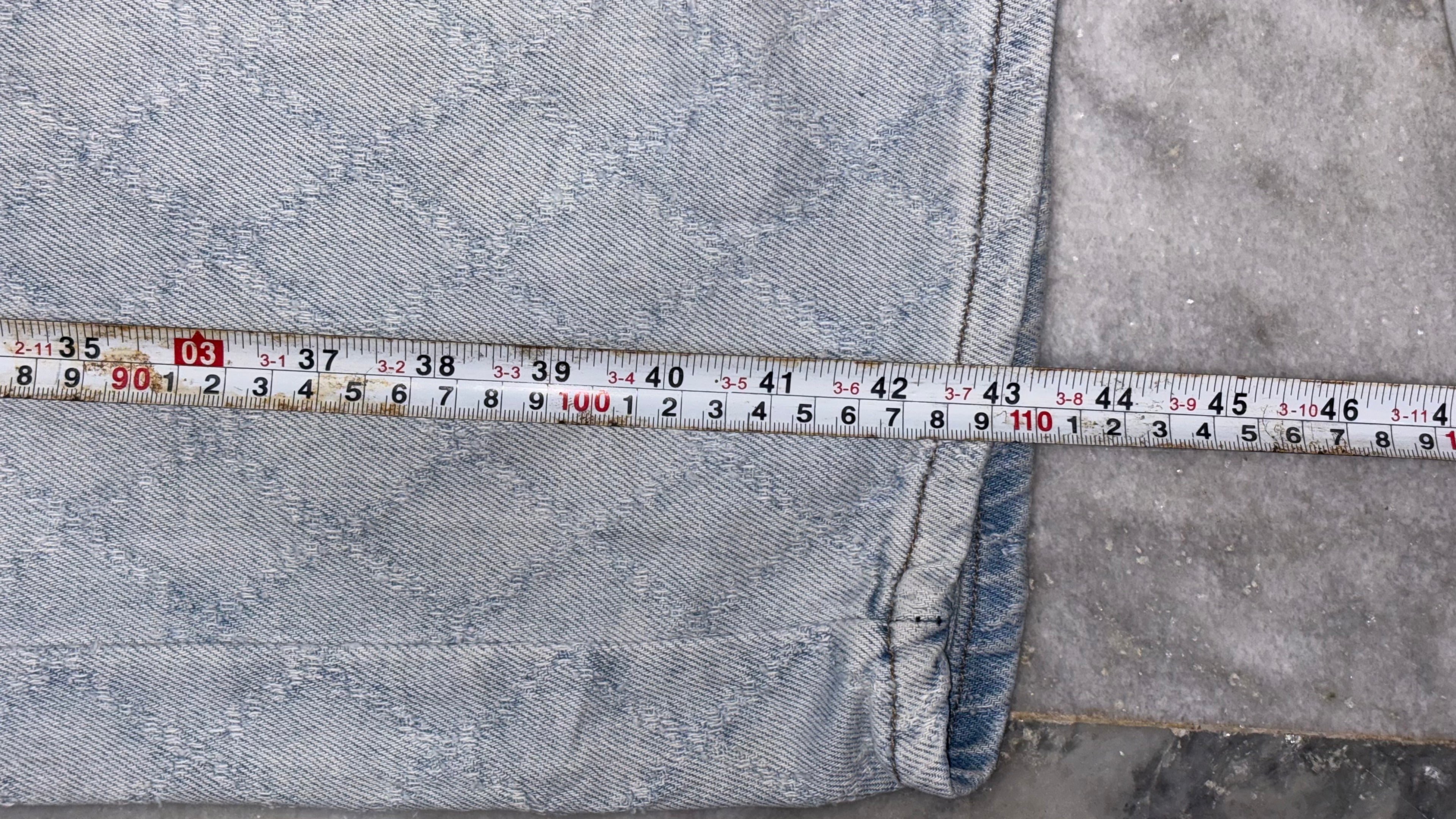 Relaxed Light Acid-Wash Wide-Leg Denim