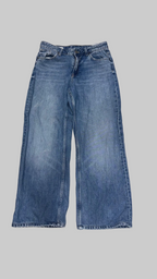 Premium Wide-Leg High-Rise Denim Jeans