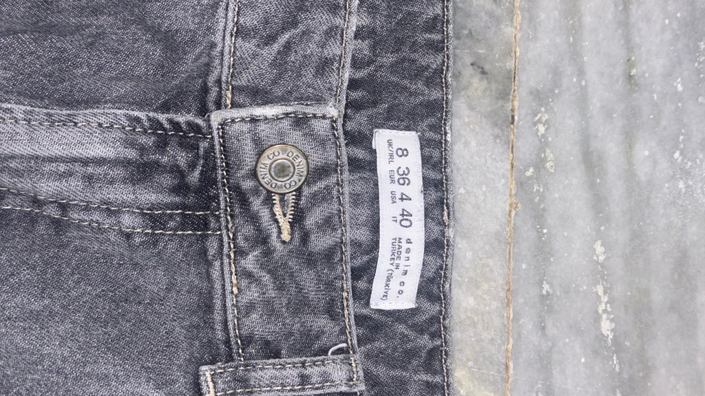 Trendy Acid-Wash High-Rise Balloon Denim Jeans