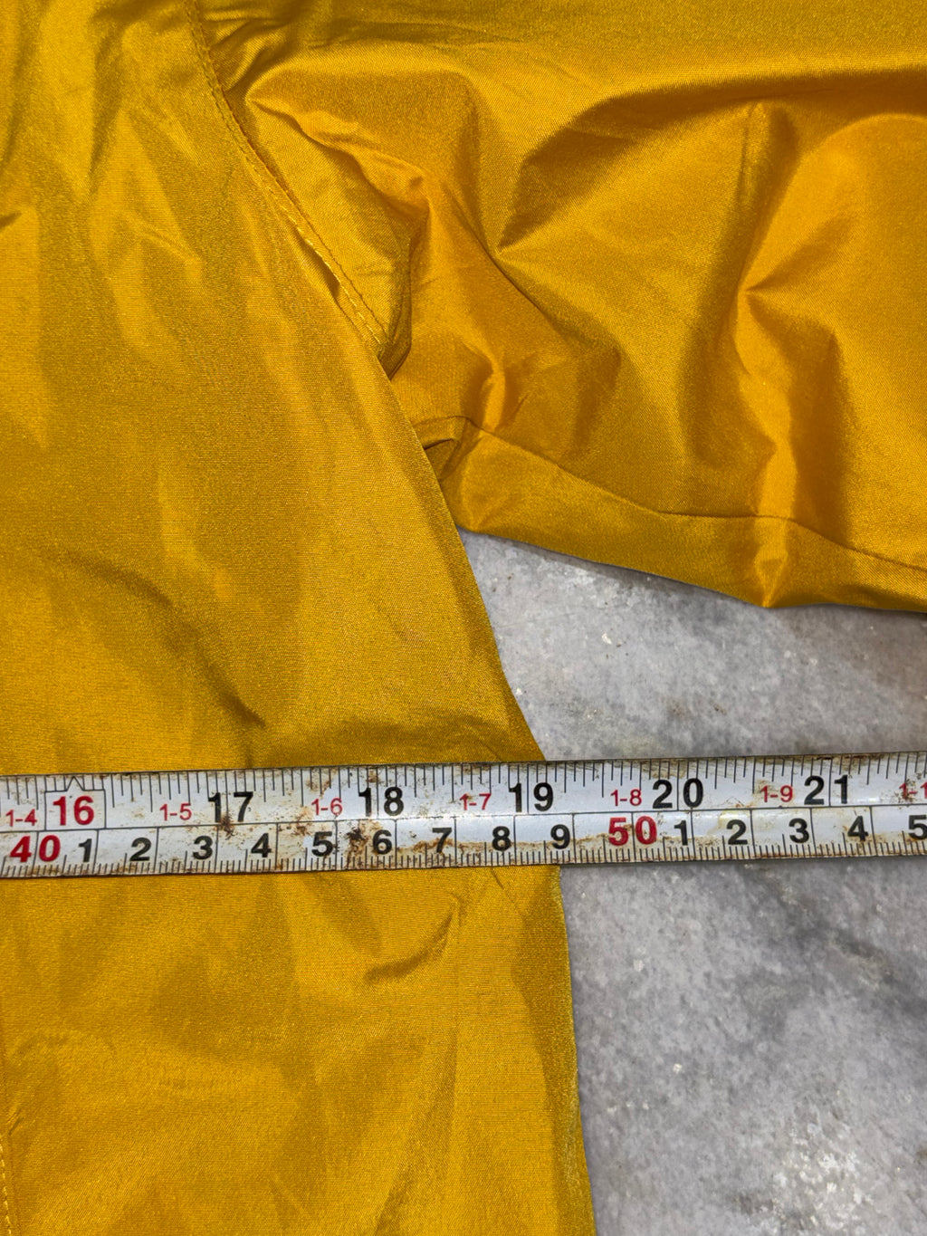 The North Face Bright Yellow Hooded Outdoor Jacket