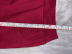 Classic Maroon Nike Hooded Sweatshirt with Bold Front Logo