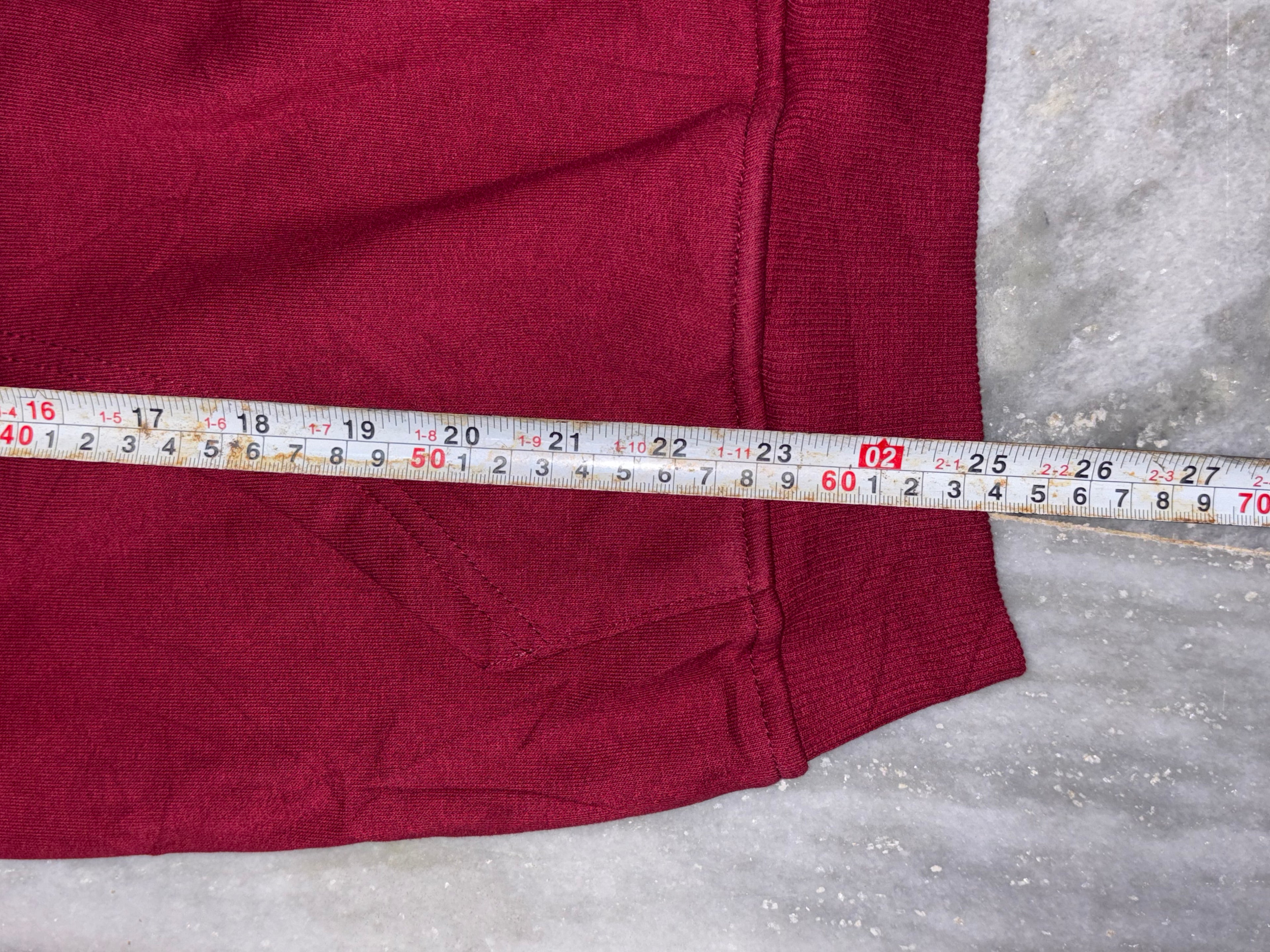 Classic Maroon Nike Hooded Sweatshirt with Bold Front Logo