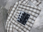 'Main Character' Movie Clapperboard Boxy Plaid Shirt