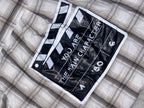 'Main Character' Movie Clapperboard Boxy Plaid Shirt